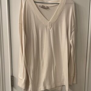 LOFT Off-White Knit Sweater